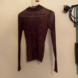 Intimately Free People Mesh Top
